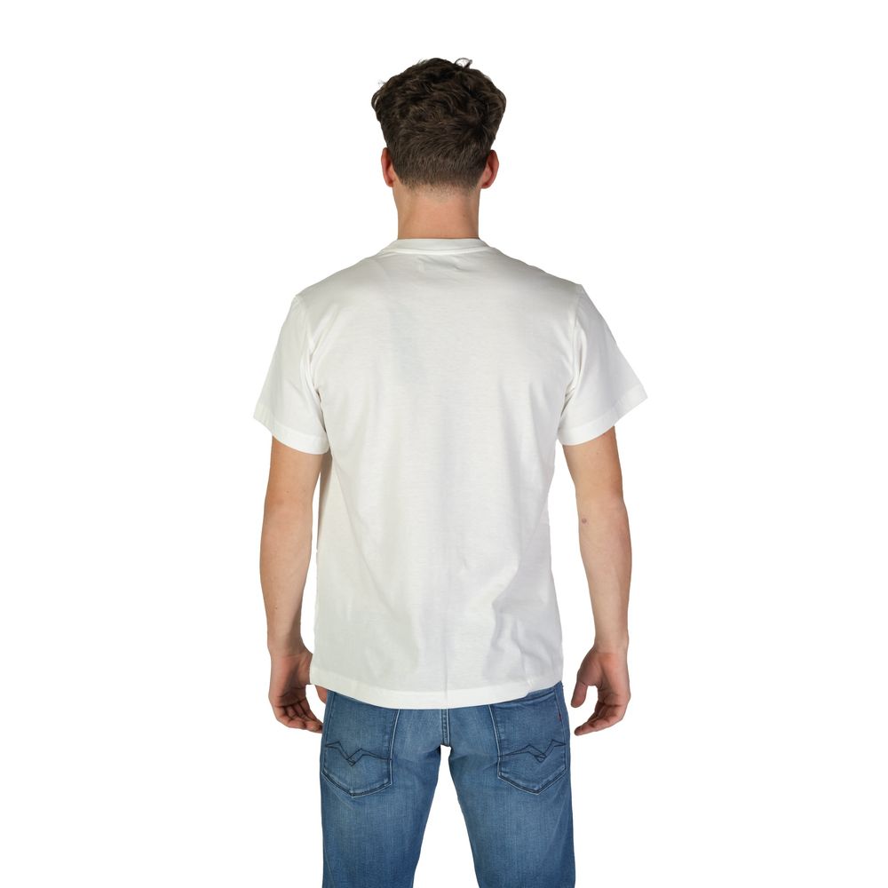 T-shirt Replay de algodão branco