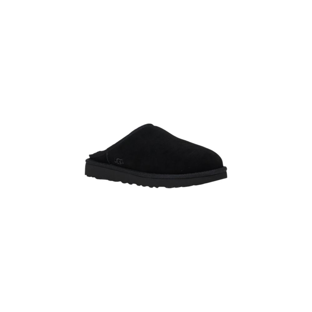 UGG Black Suede Leather Clog