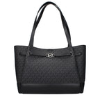 Michael Kors Black Fabric Shoulder Bags