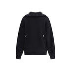 Balenciaga – Schwarzer Pullover von hinten nach vorne