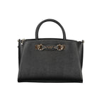 Guess Jeans Black Polyethylene Handbag