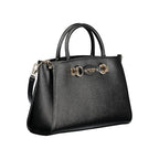 Guess Jeans Black Polyethylene Handbag