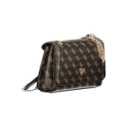 Guess Jeans Brown Polyethylene Handbag
