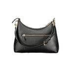 Guess Jeans Schwarze Polyethylen-Handtasche