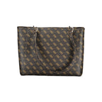 Guess Jeans Brown Polyethylene Handbag
