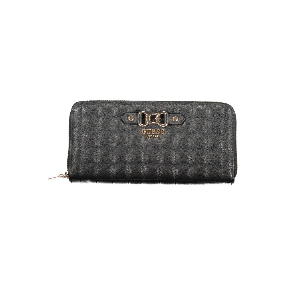 Guess Jeans Black Polyethylene Wallet