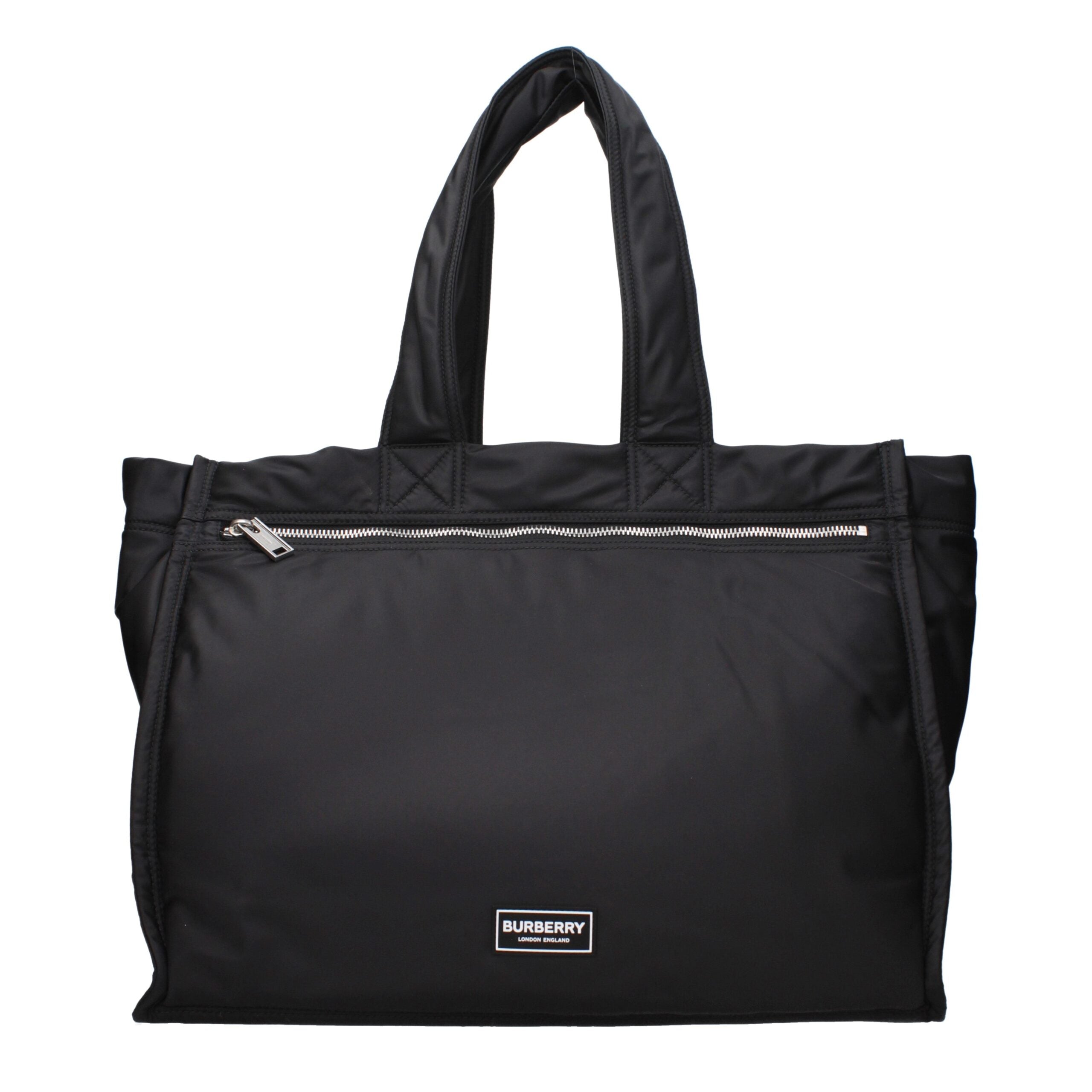 Bolsas de ombro Burberry em nylon preto