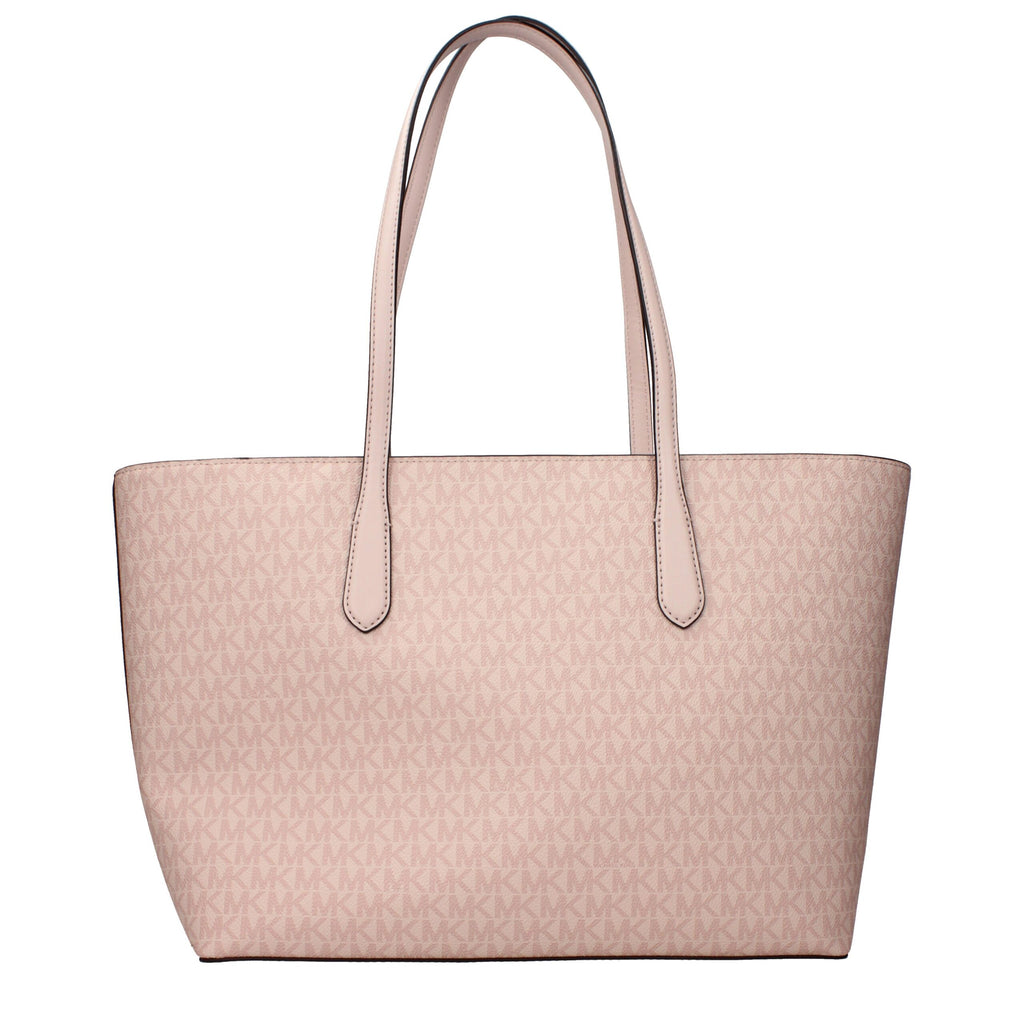 Michael Kors Pink Fabric Shoulder Bags