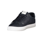 Tommy Hilfiger Blue Leather Men Sneaker