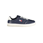 Tommy Hilfiger Blue Leather Men Sneaker