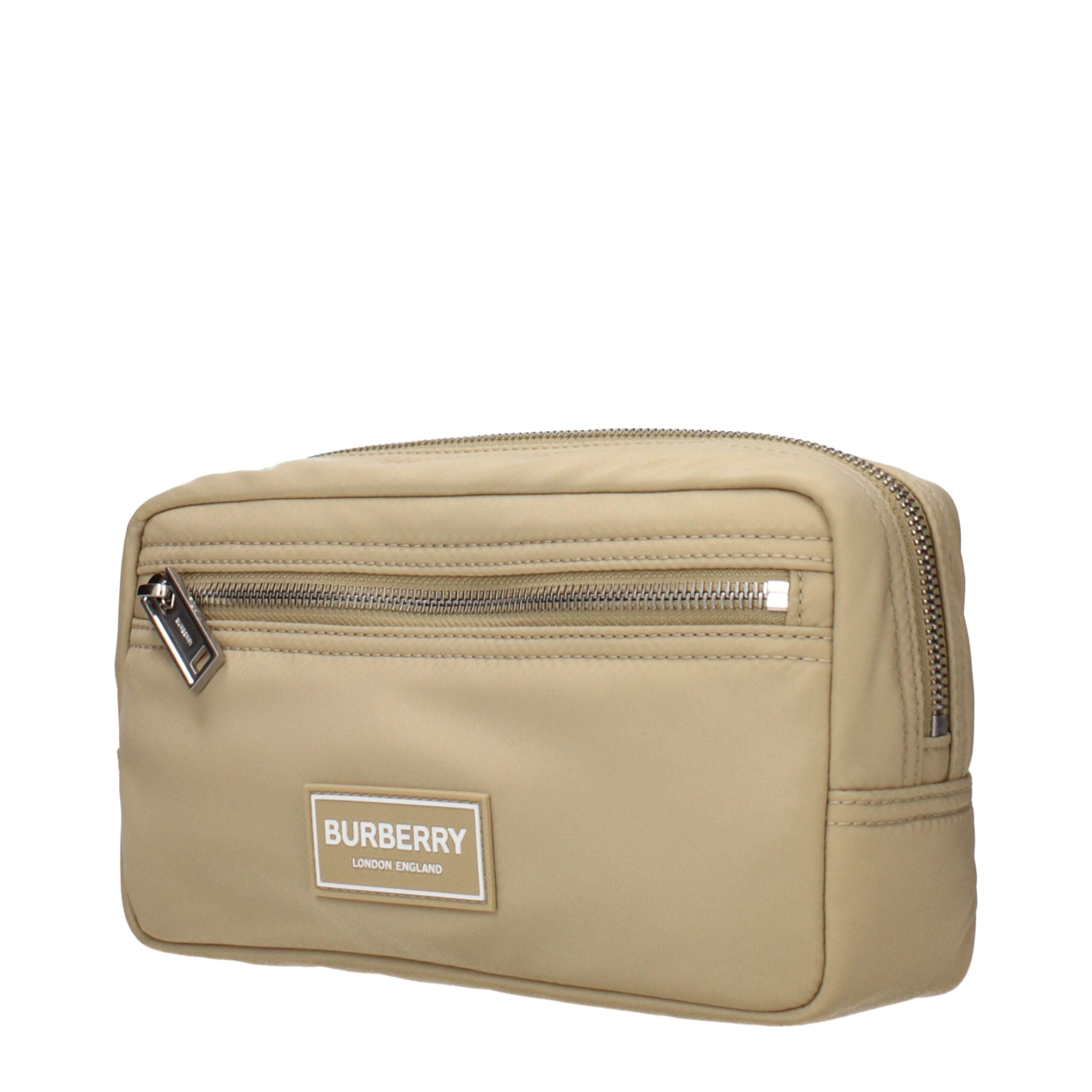 Bolsas de mão Burberry em nylon bege