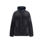 Balenciaga Black Cotton Denim Jacket