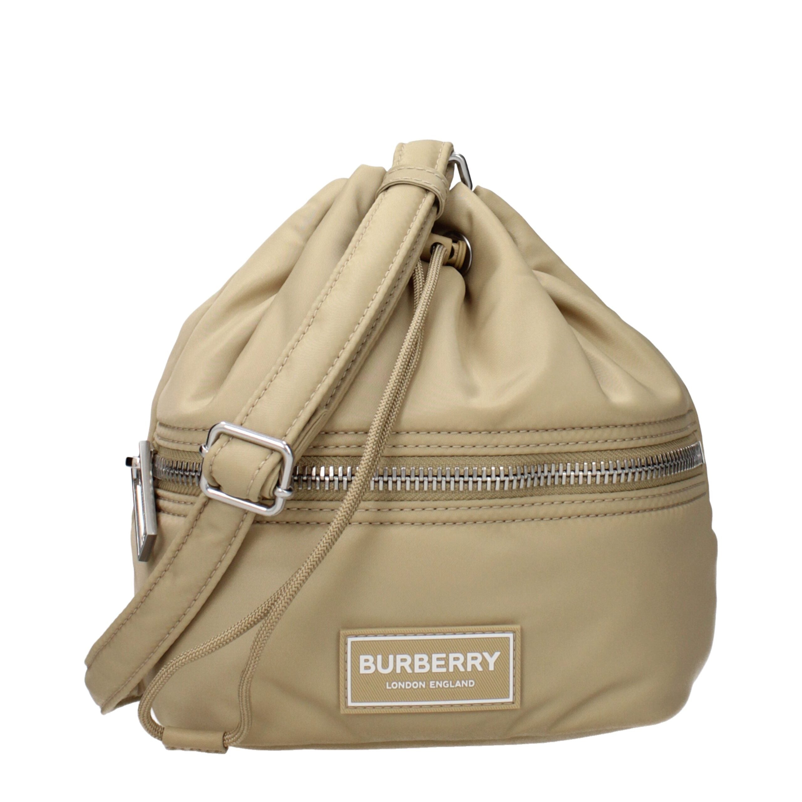 Bolsa tiracolo Burberry em nylon bege