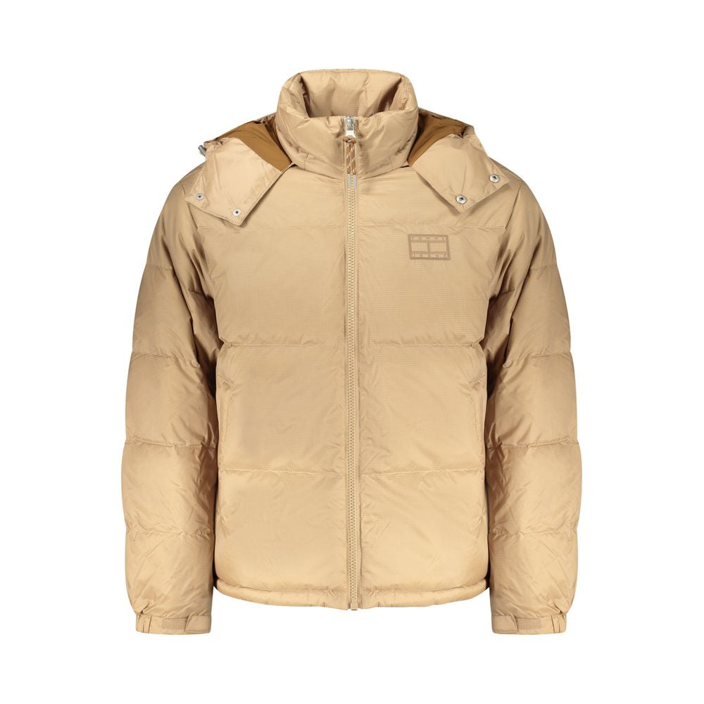 Tommy Hilfiger Beige Polyester Jackets & Coat