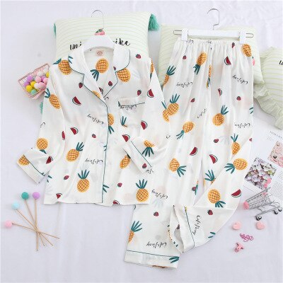 Luxury Long Sleeve Pyjamas Set