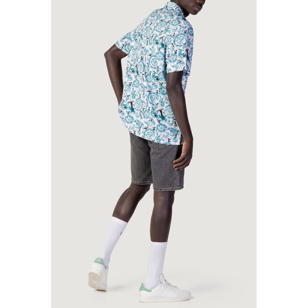 Camisa Dickies azul em algodão com manga curta