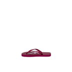 Emporio Armani Underwear Red Rubber Flip-Flop Sandals