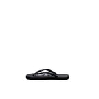 Emporio Armani Underwear Black And White Rubber Flip-Flop Sandals