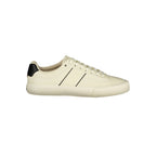Hugo Boss White Polyester Sneaker