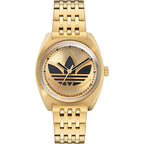 Adidas Gold Stainless Steel Bracelet Watch