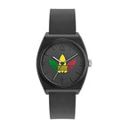 Adidas Black Synthetic Sport Watch