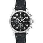 Hugo Boss Black Leather Dress Watch