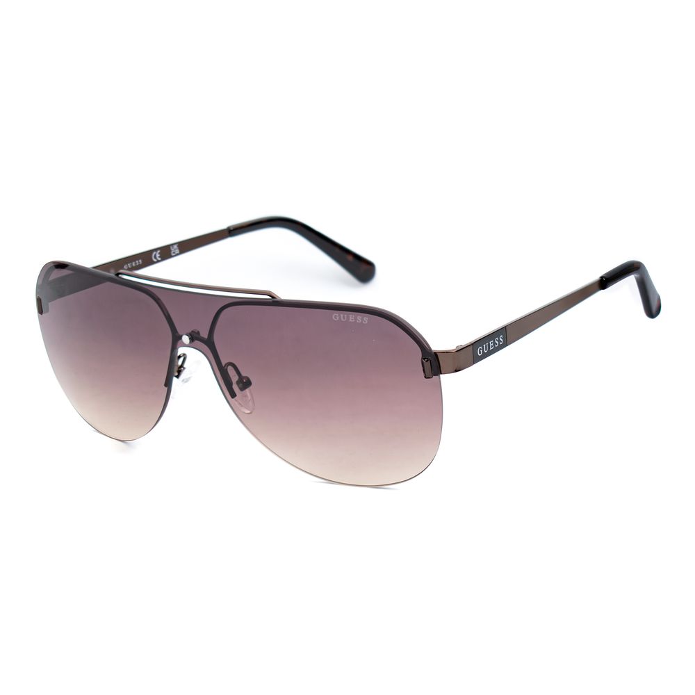 Guess Brown Metal Sunglasses