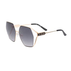 Guess Gold Metal Sunglasses