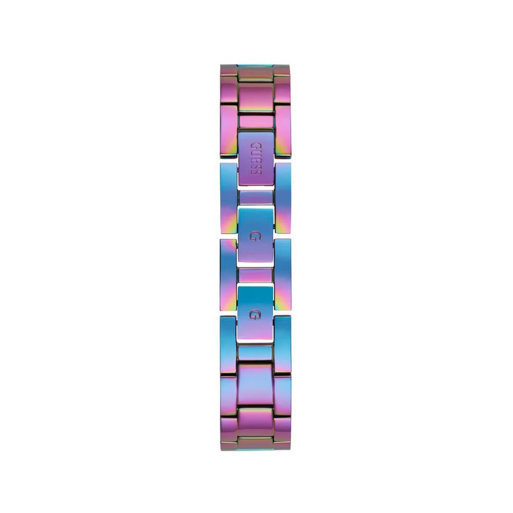 Relógio Guess com bracelete multicolorida em aço inoxidável