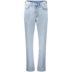 Calvin Klein Blue Cotton Women Jeans