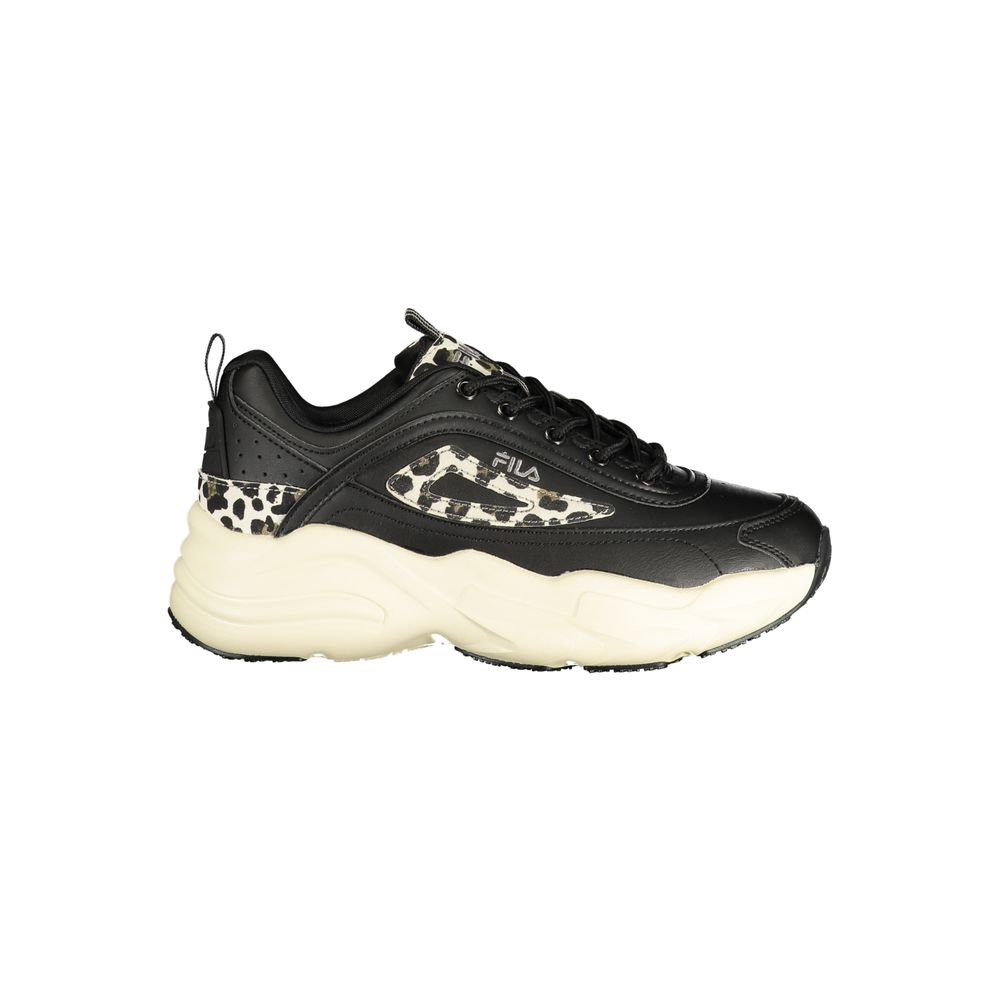 Fila Black Polyester Women Sneaker