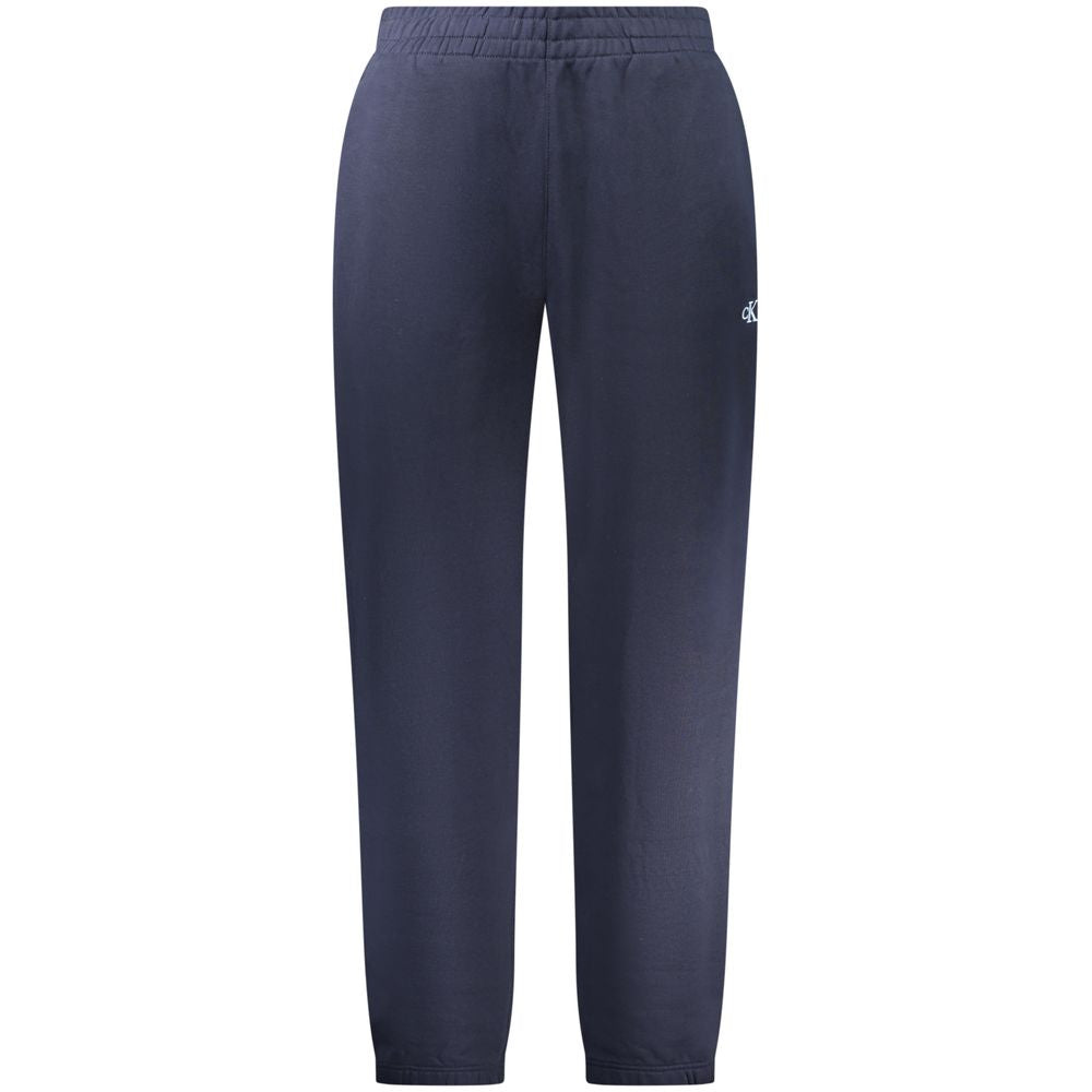 Calça desportiva para homem Calvin Klein azul em algodão