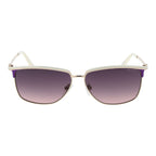 Guess White Metal Sunglasses