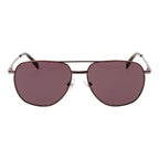 Hackett Brown Metal Sunglasses