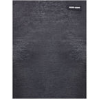 Vestido casual preto em algodão da Miu Miu