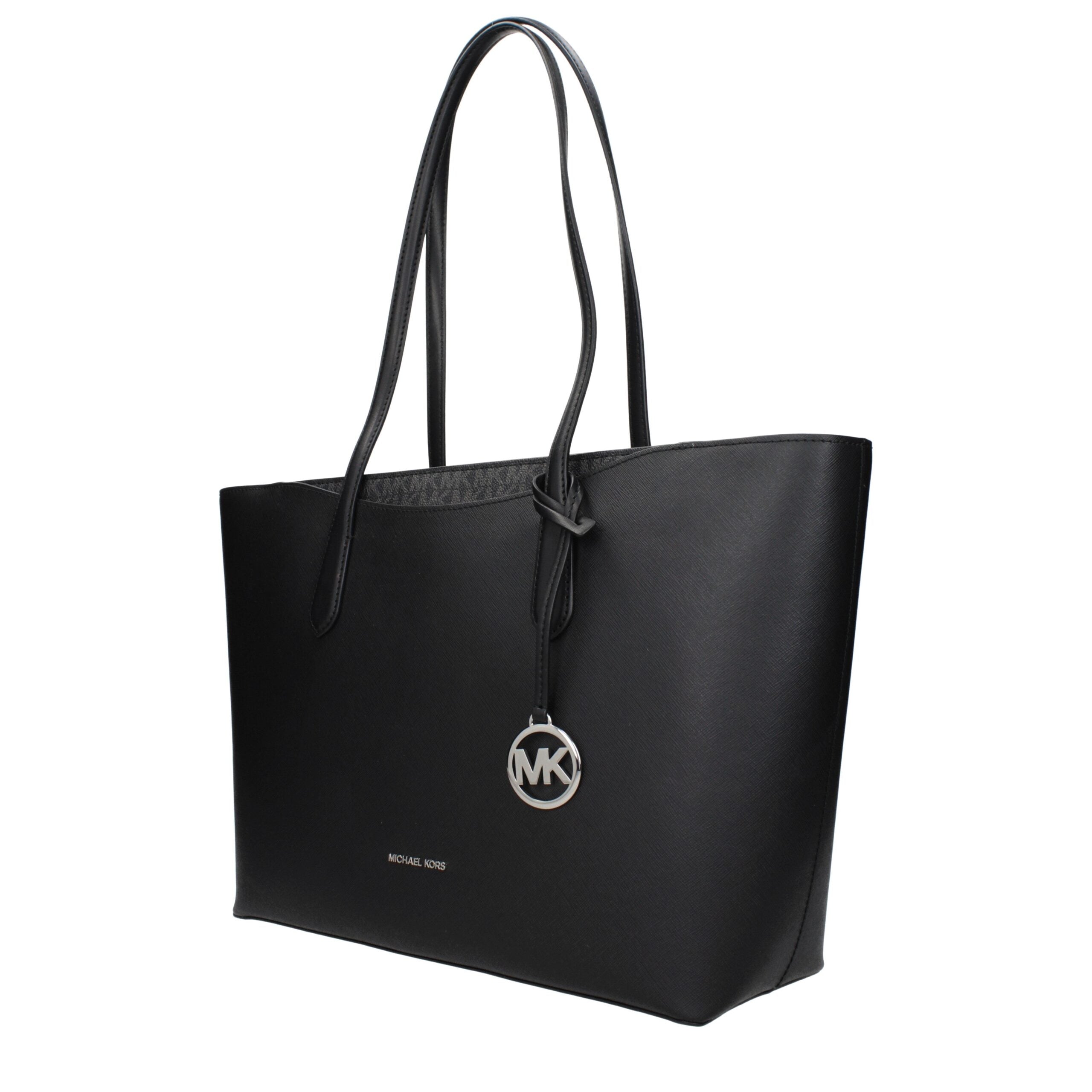 Bolsa de ombro Michael Kors em tecido preto