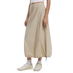 Desigual Beige Cotton Long Skirt