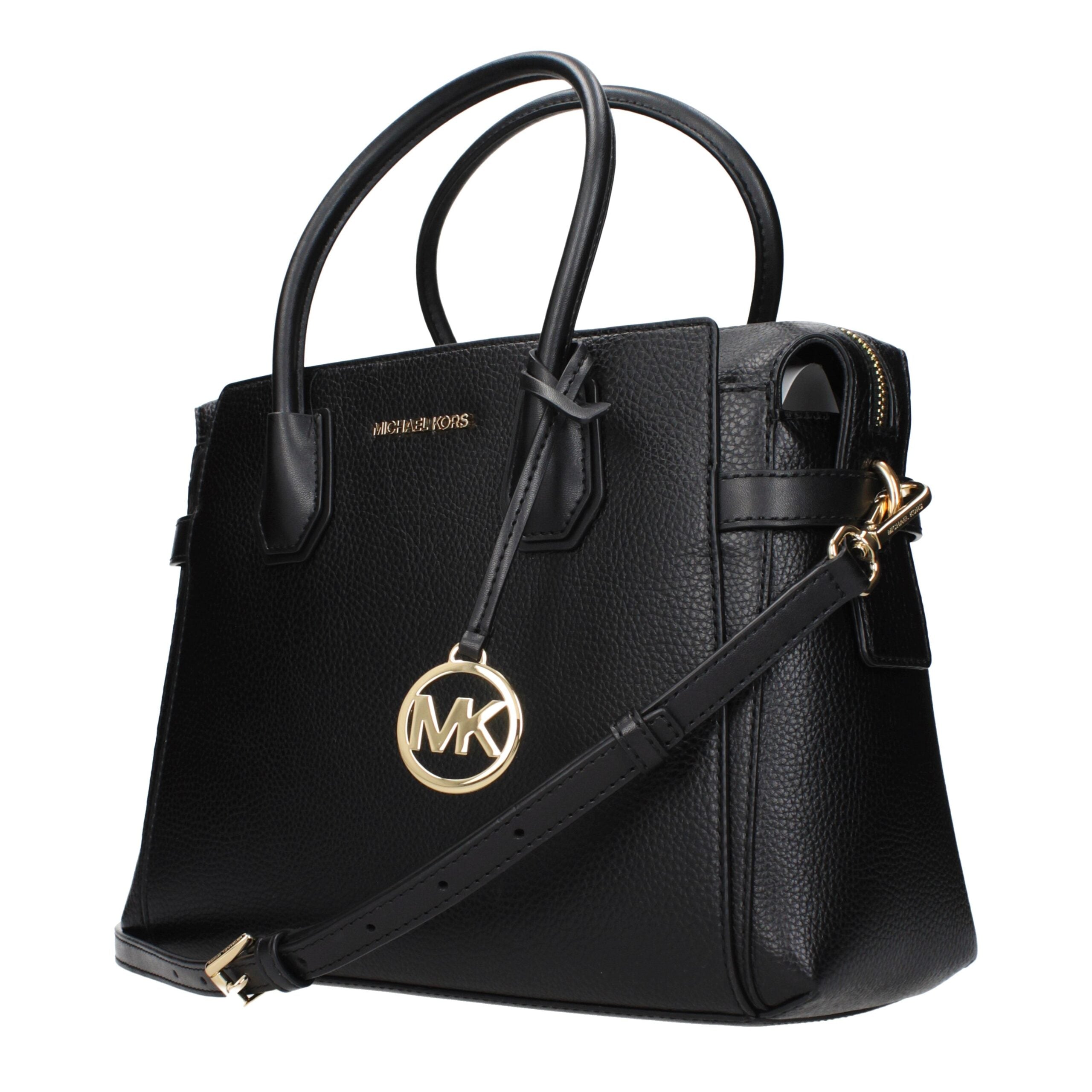 Bolsa em pele preta Michael Kors