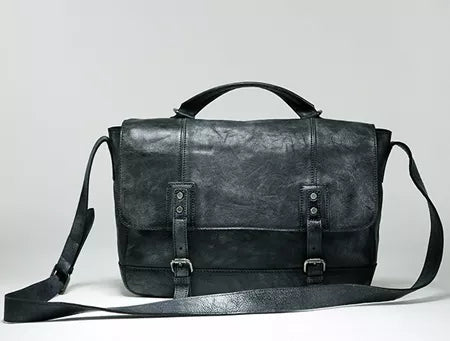 Vintage Genuine Leather Bag Men