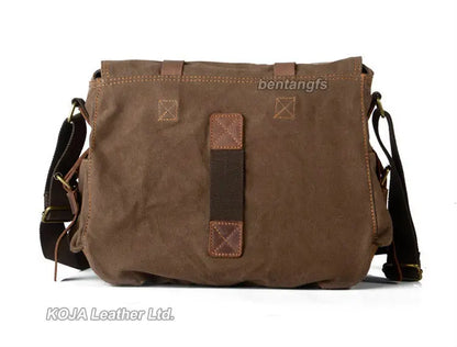 I AM LEGEND Will Smith Canvas +Genuine Leather Men Messenger Bag Canvas Shoulder Bag Men Crossbody Bag Sling Casual Bag Satchel