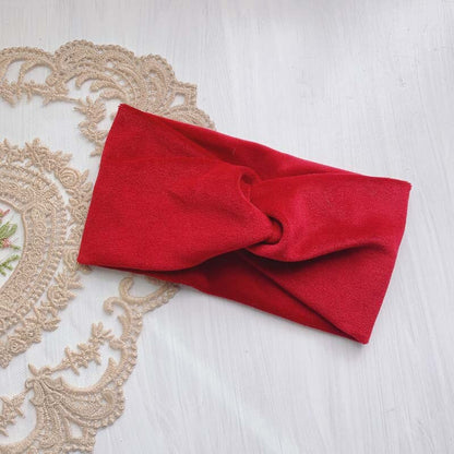 Women's Solid Color Cotton Headband