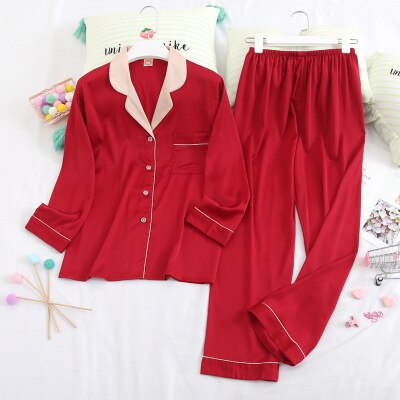 Luxury Long Sleeve Pyjamas Set