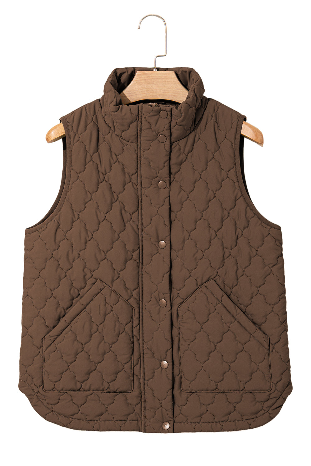 Dark Brown Winter Vest
