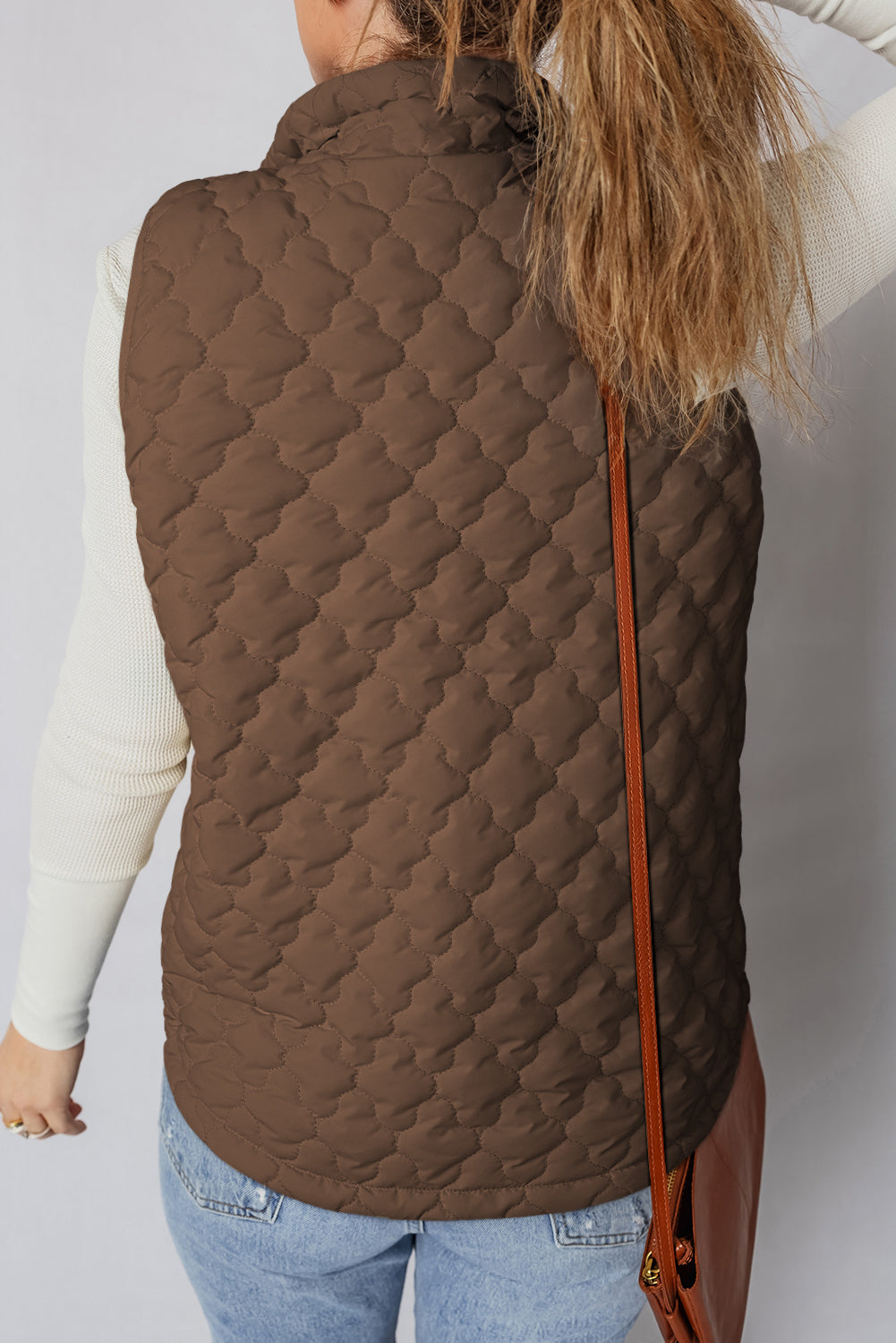 Dark Brown Winter Vest