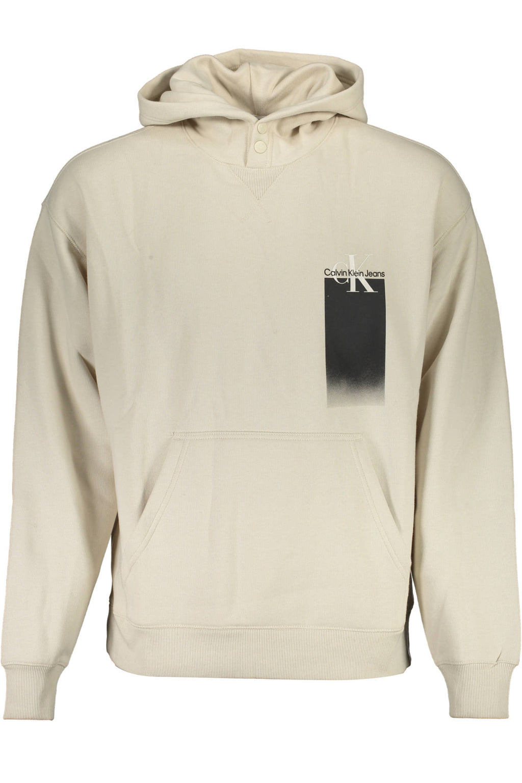 CALVIN KLEIN SWEATSHIRT OHNE REISSVERSCHLUSS, HERRENBEIGE