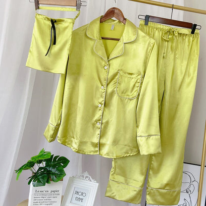 Luxury Long Sleeve Pyjamas Set