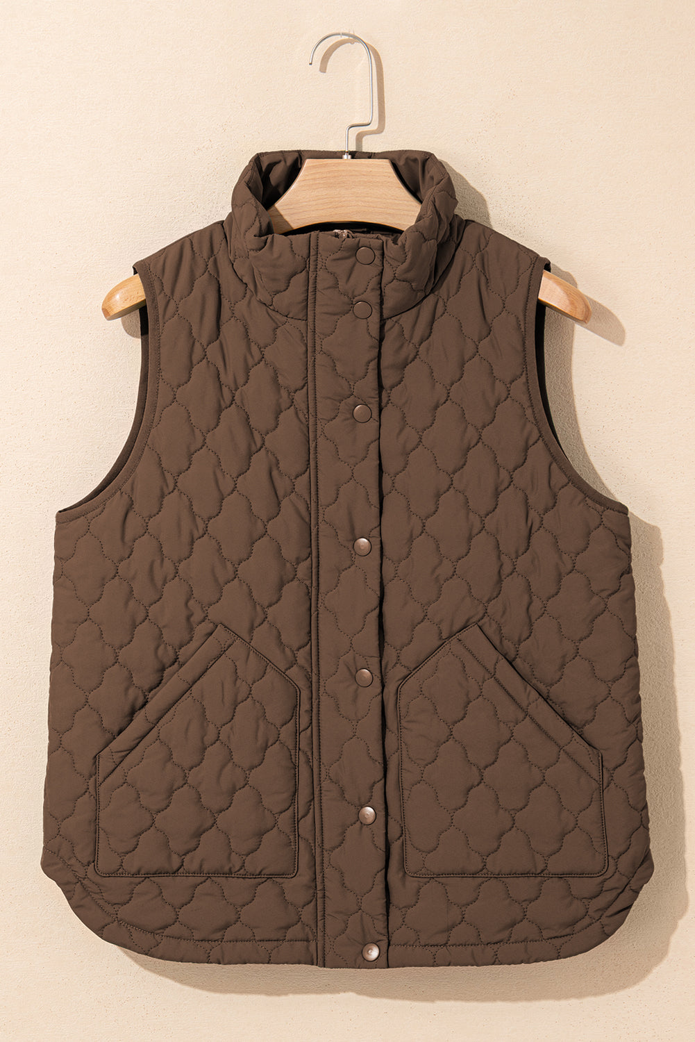 Dark Brown Winter Vest