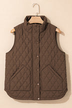 Dark Brown Winter Vest