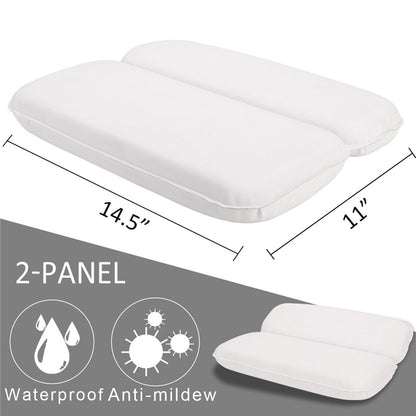 Bath Headrest Pillows with Suction Cups