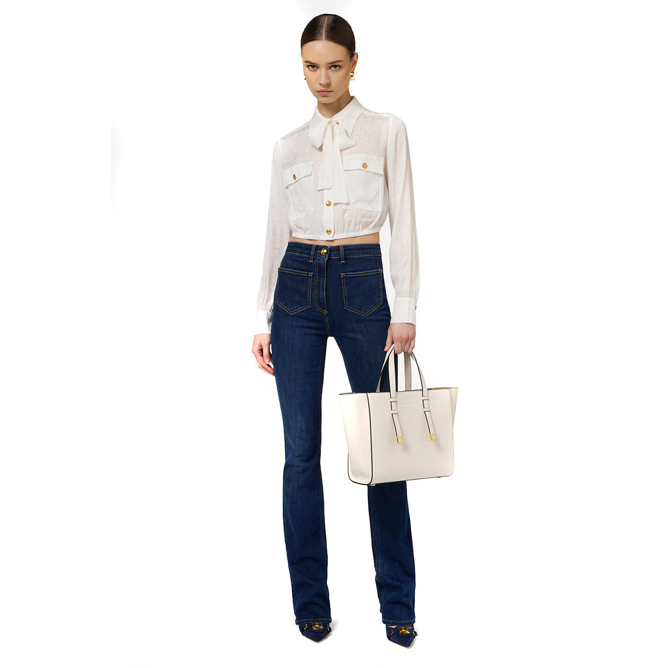 Elisabetta Franchi Damenbluse